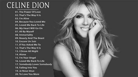 chanteuse celine dion|celine dion all songs.